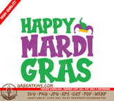 Mardi Gras SVG Design SVG