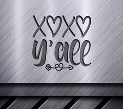XOXO Yall Valentines SVG SVG