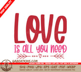 Love Is All You Need SVG SVG