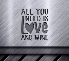Love & Wine SVG SVG