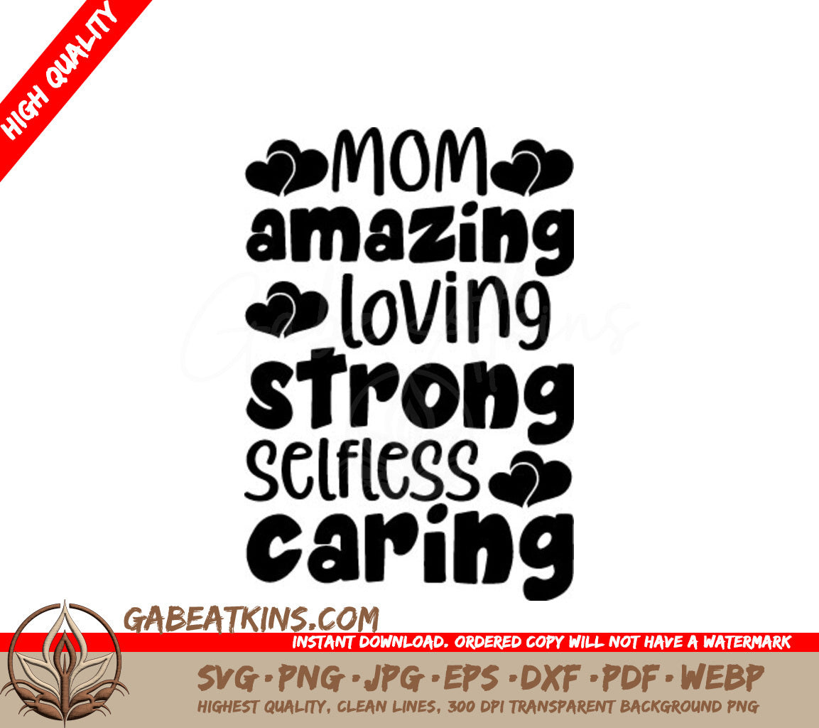 Mom SVG Design SVG