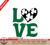 St. Patricks Day Love SVG SVG