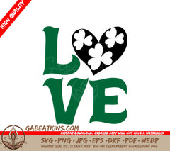 St. Patricks Day Love SVG SVG