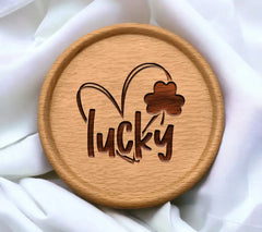 Lucky Heart Shamrock SVG SVG