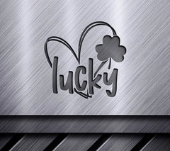 Lucky Heart Shamrock SVG SVG