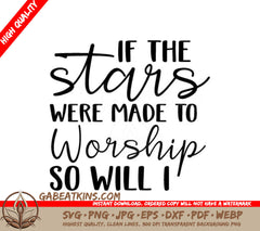 Christian Worship SVG SVG