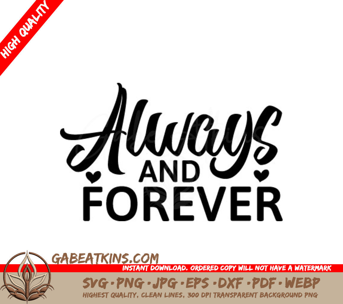 Always & Forever SVG SVG