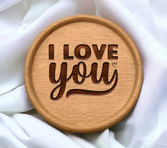 I Love You Silhouette SVG SVG