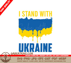 Ukraine Support SVG SVG