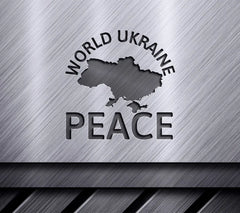 Ukraine Peace Map SVG Design SVG