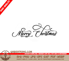 Merry Christmas SVG SVG