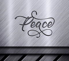 Calligraphy Peace SVG Design SVG