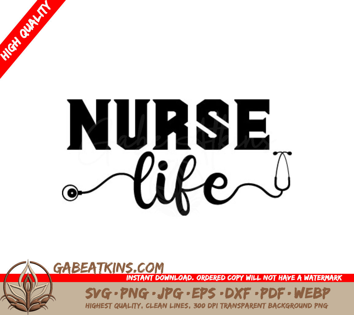 Nurse Life SVG SVG