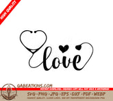 Heart Stethoscope Love SVG SVG