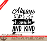 Humble & Kind SVG Design SVG