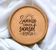Sunrise Sunburn Sunset SVG SVG
