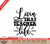 Teacher Life SVG  SVG
