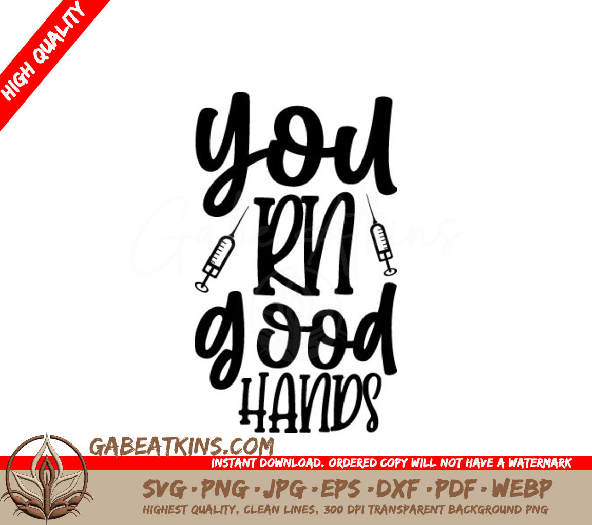 Nurse SVG - Good Hands SVG
