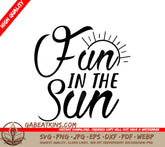 Fun In The Sun SVG SVG