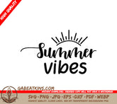 Summer Vibes SVG  SVG