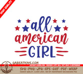 All American Girl SVG  SVG