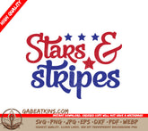 4th of July Stars & Stripes SVG  SVG