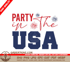 USA Party SVG SVG