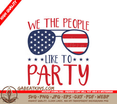 We The People Party SVG SVG