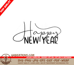 Happy New Year SVG SVG