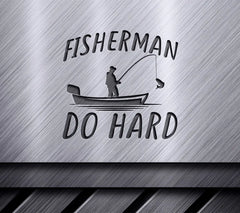 Fisherman Fishing Boat SVG SVG