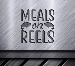 Fishing Reels Meals SVG SVG