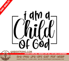 Child of God SVG SVG