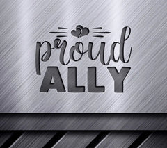 Proud Ally Heart SVG SVG