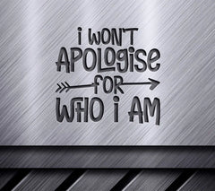 I Wont Apologize SVG SVG