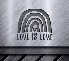 Rainbow Love Is Love SVG SVG