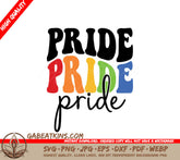Rainbow Pride SVG SVG