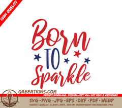 4th of July Sparkle SVG  SVG