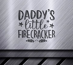 Daddys Little Firecracker SVG SVG