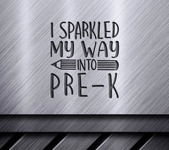 Pre-K Sparkle SVG SVG