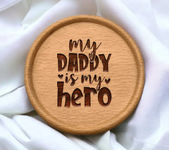 My Daddy Is My Hero SVG SVG