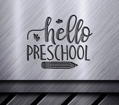 Hello Preschool SVG SVG