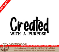 Christian Purpose SVG SVG