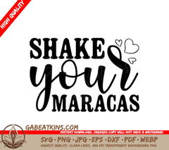 Shake Your Maracas SVG SVG