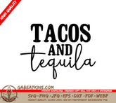 Tacos & Tequila SVG SVG