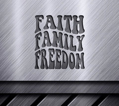 Faith Family Freedom SVG SVG