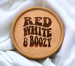 Red White & Boozy SVG SVG