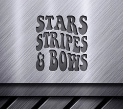 Stars Stripes & Bows SVG SVG