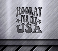 USA Patriotic Hooray SVG SVG