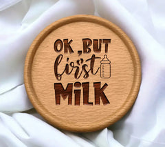 But First Milk SVG SVG