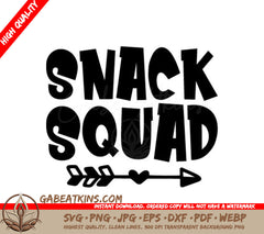 Snack Squad SVG SVG